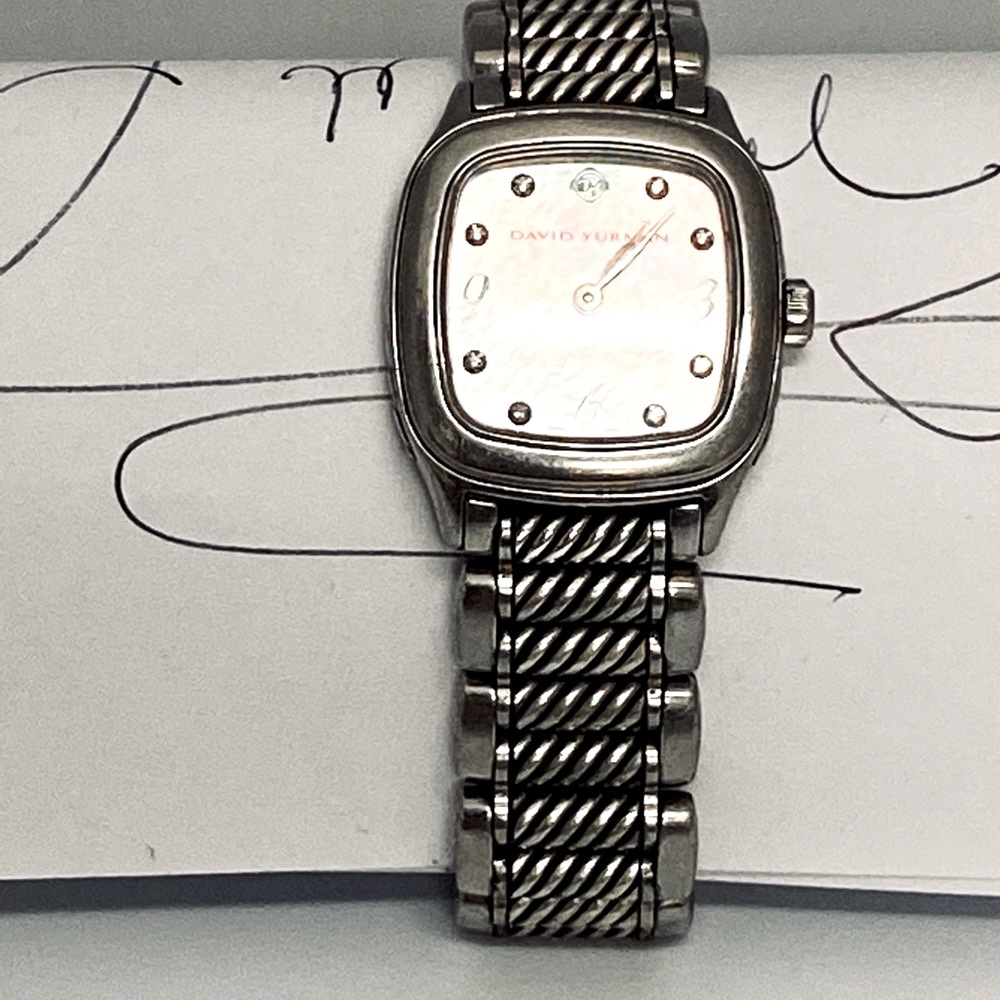 David Yurman Thoroughbred Watch with Diamonds - Picture 10 of 14